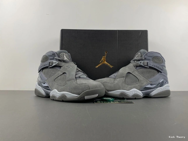 Kicktheory Retro Grey 8 305381-014 Cool Jordan 0811